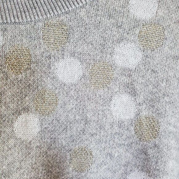 A NEW DAY GOLD POLKA DOT PLUS SIZE SWEATER	 2XL - Picture 8 of 8